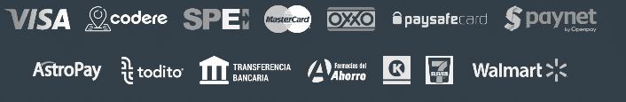 medios de pago codere