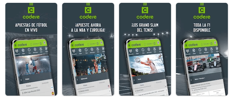 Codere app deportes