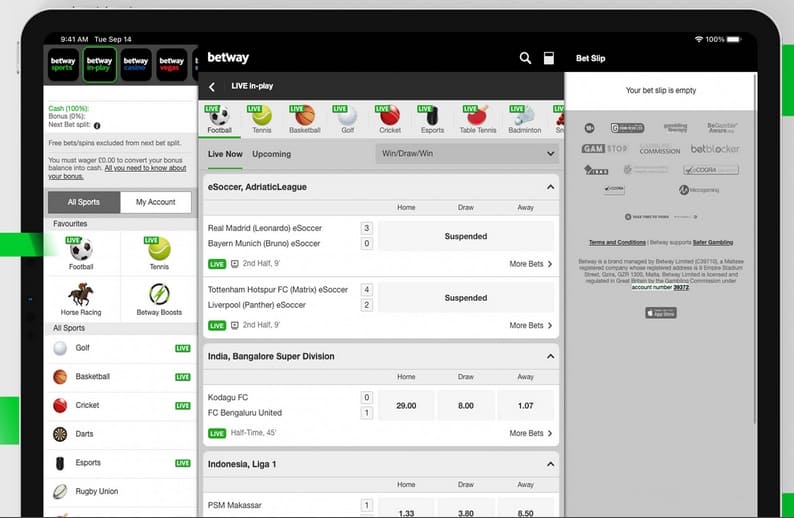 BETWAY BONO - PLATAFORMA
