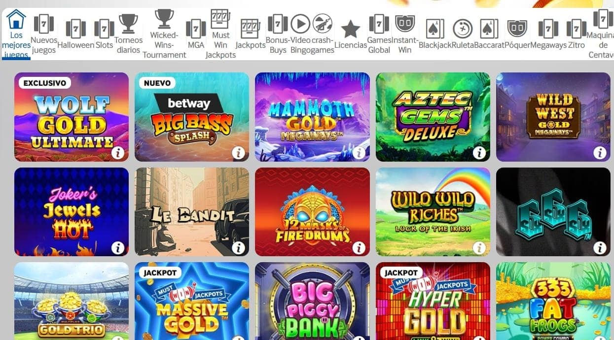 CASINO DE BETWAY MÉXICO