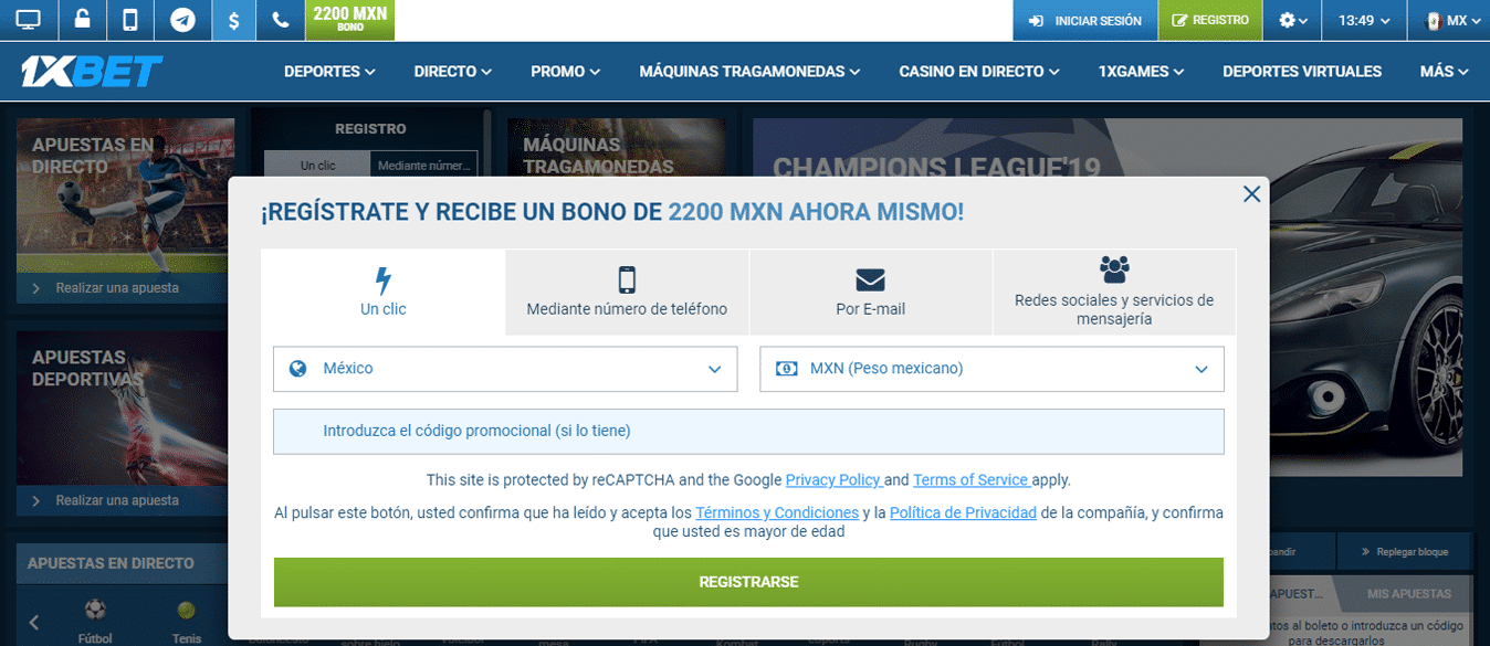 1xbet Etica y etiqueta